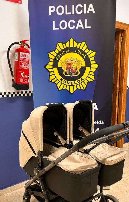 Novelda Local Police pram shoplifter
