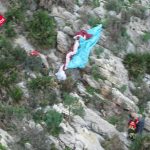Alicante Fire Brigade handglider rescue