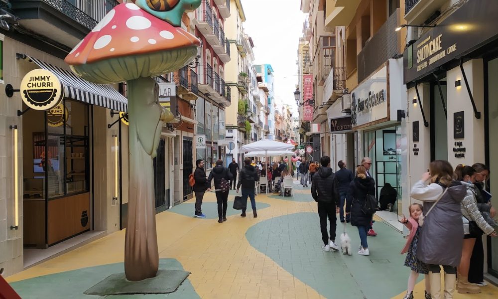 Calle San Francisco mushroom street
