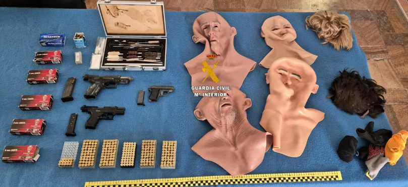 Guardia Civil luxury robbers