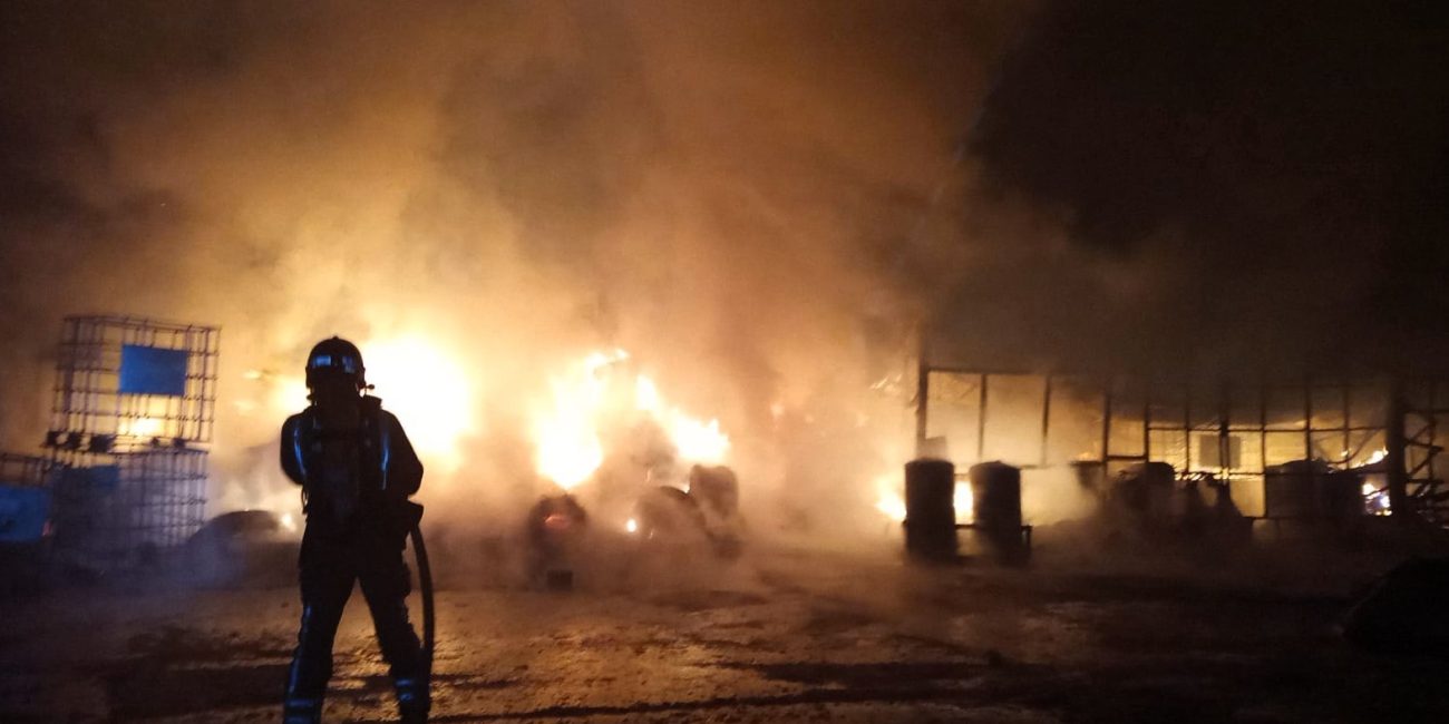 Murcia 112 Caravaca de la Cruz fire