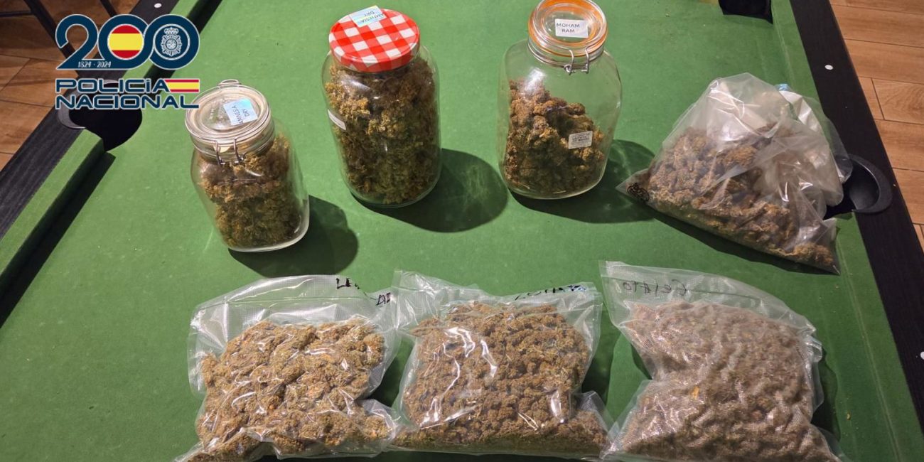 National Police Denia drug arrests