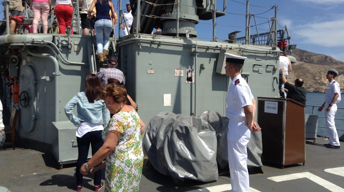 Spanish Navy war ship