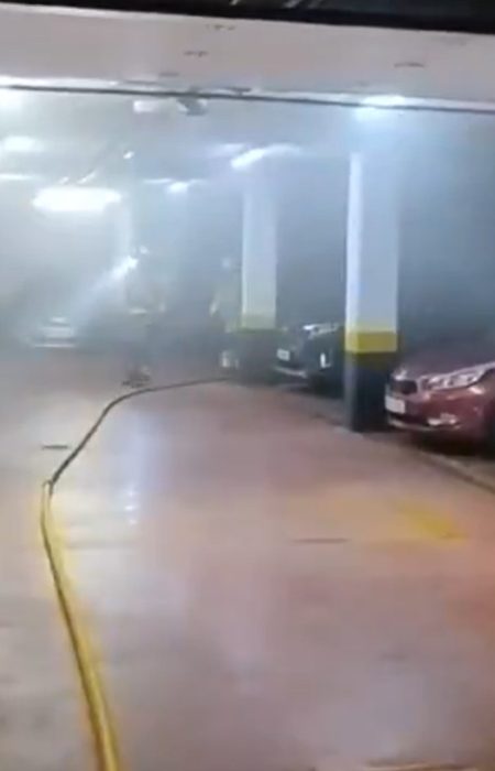 Alicante Fire Brigade Torrevieja garage fire