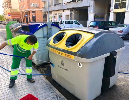 Elche Town Hall street bin