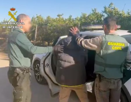 Guardia Civil Murcia farm arrest