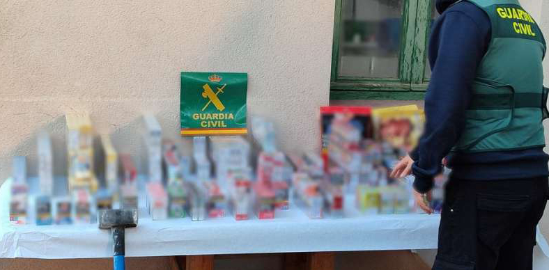 Guardia Civil tabacoo arrests