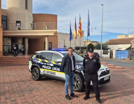 Los Montesinos Town Hall new local police car