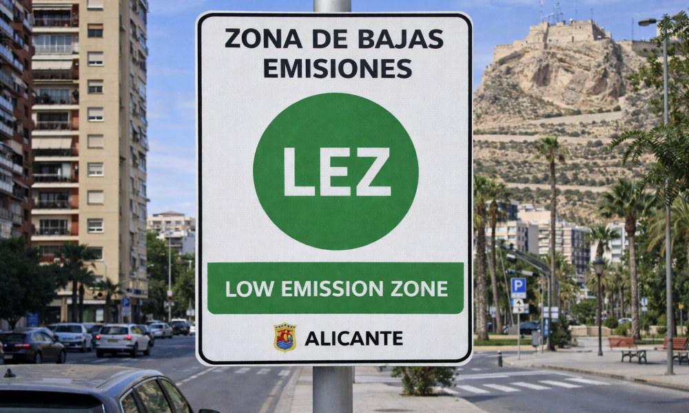 Low Emission Zone ( LEZ ) Alicante