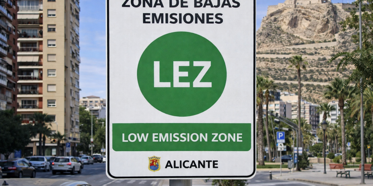 Low Emission Zone ( LEZ ) Alicante