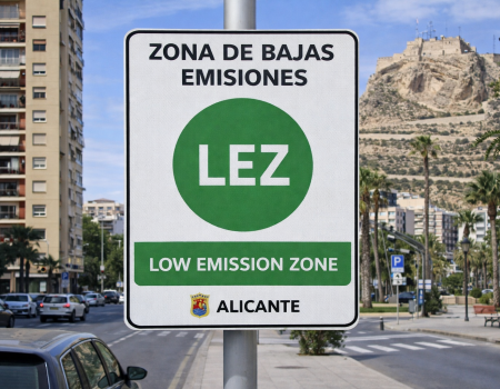 Low Emission Zone ( LEZ ) Alicante