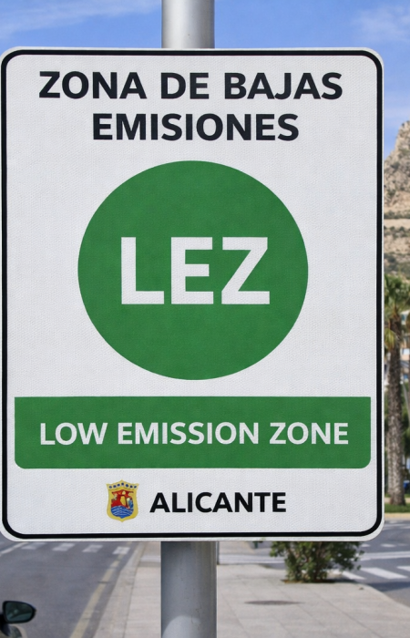 Low Emission Zone ( LEZ ) Alicante