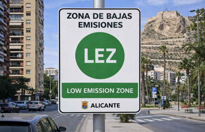 Low Emission Zone ( LEZ ) Alicante