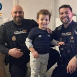 National Police save 3 year old boy
