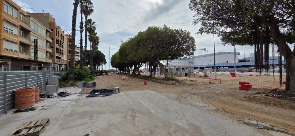 Torrevieja old fair night market new marina